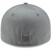 Men's San Francisco 49ers New Era Storm Gray League Basic Low Profile 59FIFTY Structured Hat 2533805
